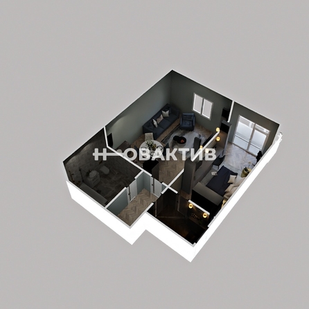 
  Продается 2-комн. квартира, 58.8 м², Виктора Шевелева ул, д. 36
. Фото 4.