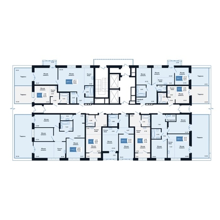 
   Продам 2-комнатную, 66.84 м², Салют, дом 2

. Фото 1.