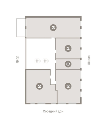 
   Продам студию, 24.37 м², Европейский берег, дом 45

. Фото 1.