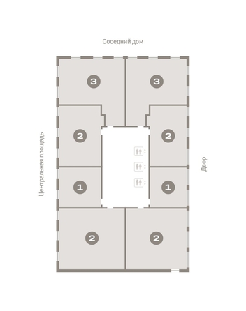 
  Продается 2-комн. квартира, 66.88 м², ЖК Европейский берег, дом 45
. Фото 1.