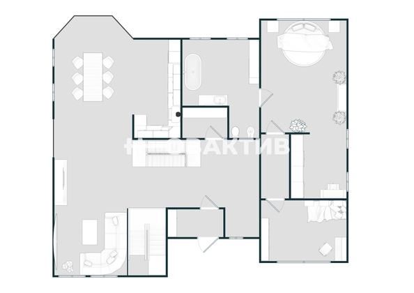 
   Продам коттедж, 424.1 м², Кудряшовский

. Фото 42.