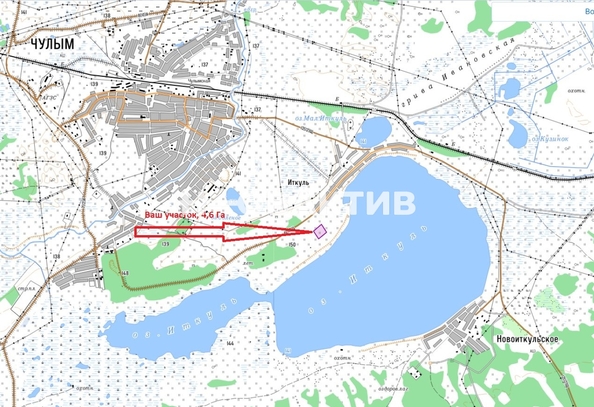 
  Продам  дачный участок, 460 соток, Иткуль

. Фото 2.