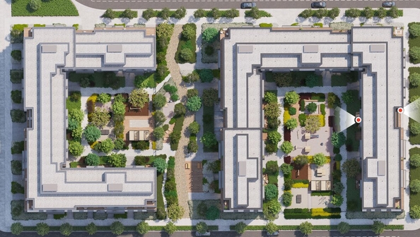 
  Продается 3-комн. квартира 96.5 м², в ЖК Пшеница, 6.1. Фото 2.