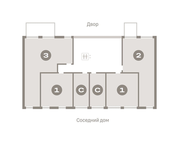 
   Продам студию, 21.58 м², Европейский берег, дом 45

. Фото 1.