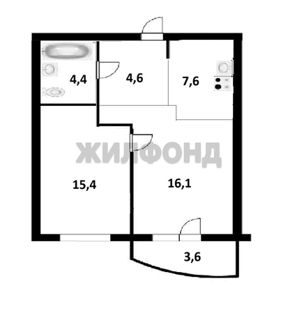 
   Продам 2-комнатную, 48.1 м², Дуси Ковальчук ул, 248/1

. Фото 19.