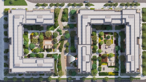 
  Продается 2-комн. квартира 74.62 м², в ЖК Пшеница, 6.1. Фото 2.