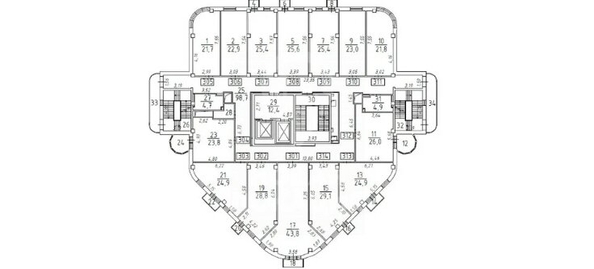 
  Сдается офис, 498 м², Бульварная ул, д. 7
. Фото 38.