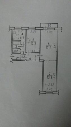 
   Продам 3-комнатную, 58 м², Архитекторов б-р, 1/6

. Фото 1.