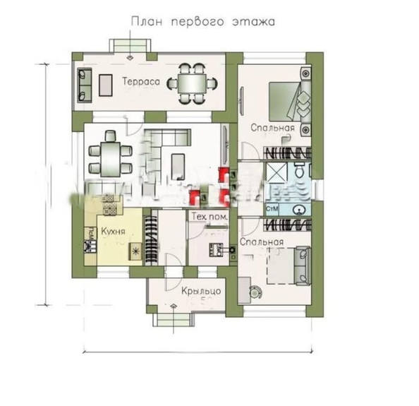 
   Продам дом, 107 м², Усть-Заостровка

. Фото 2.