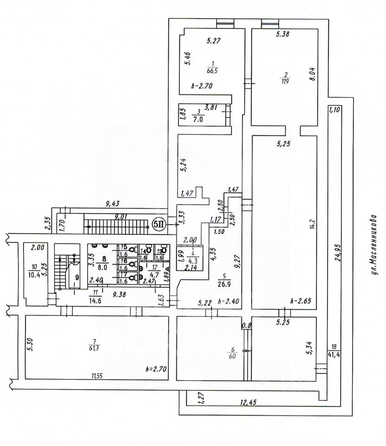 
  Сдается универсальное помещение, 869 м², Масленникова ул, д. 26
. Фото 15.