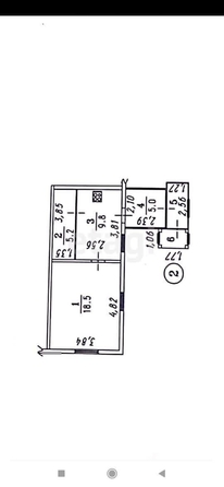 
  Продается 1-комн. квартира, 33.5 м², д. 15
. Фото 4.