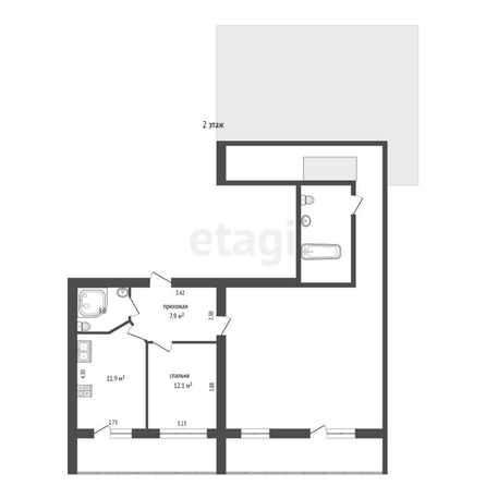 
  Продается 4-комн. квартира, 106 м², Масленникова ул, д. 185
. Фото 5.