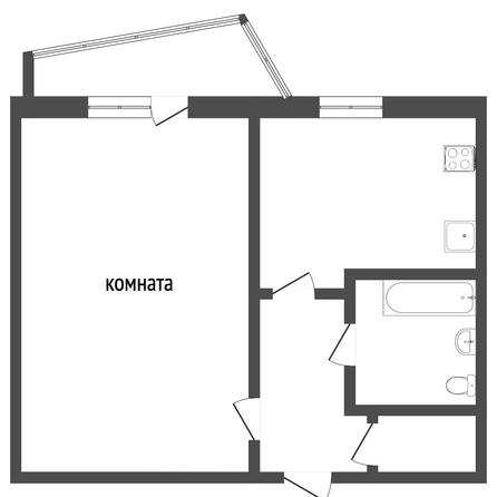
  Продается 1-комн. квартира, 36.5 м², Батумская ул, д. 28/1
. Фото 5.