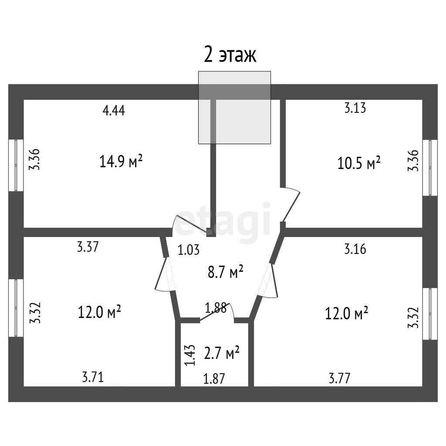 
  Продается дом, 143 м², Омск
. Фото 5.