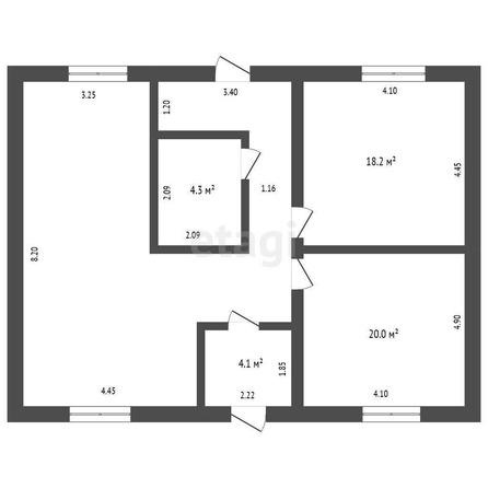 
  Продается дом, 93.3 м², деревня Пушкино
. Фото 4.