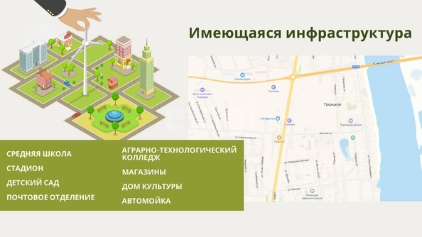 
  Продается дом, 100 м², село Троицкое
. Фото 4.