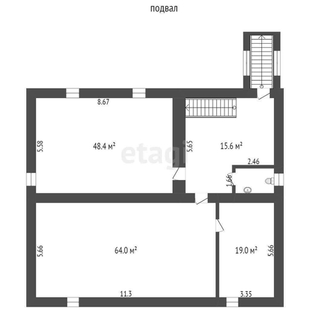 
  Продается дом, 465.2 м², деревня Пушкино
. Фото 3.