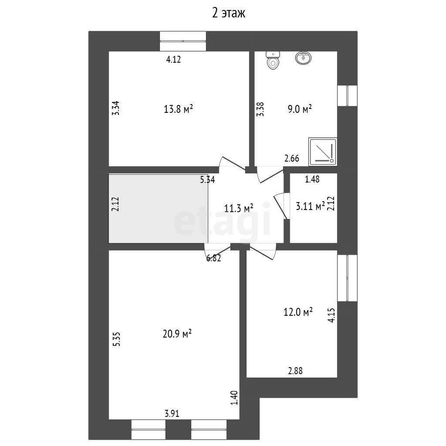 
  Продается дом, 200 м², Омск
. Фото 4.