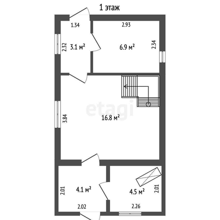 
  Продается дом, 60.4 м², поселок Новоомский
. Фото 4.