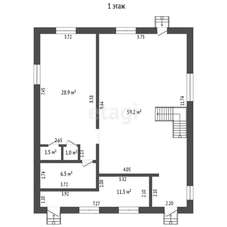 
  Продается дом, 226.9 м², село Красноярка
. Фото 5.