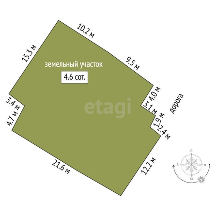
  Продается дом, 68.4 м², Омск
. Фото 5.