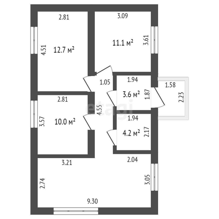 
  Продается дом, 72.9 м², деревня Пушкино
. Фото 4.