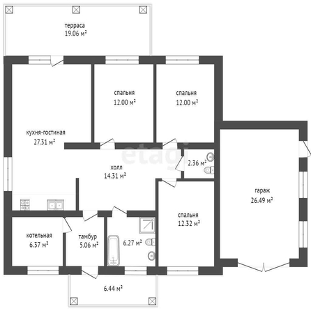 
  Продается дом, 149.99 м², село Усть-Заостровка
. Фото 5.