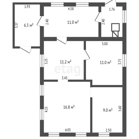 
  Продается дом, 62.4 м², Омск
. Фото 5.