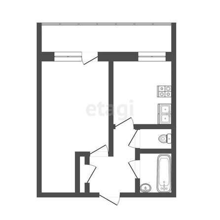
  Продается 1-комн. квартира, 35.4 м², Дмитриева ул, д. 15/2
. Фото 5.