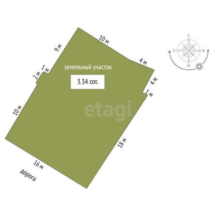 
  Продается дом, 55.5 м², Омск
. Фото 5.