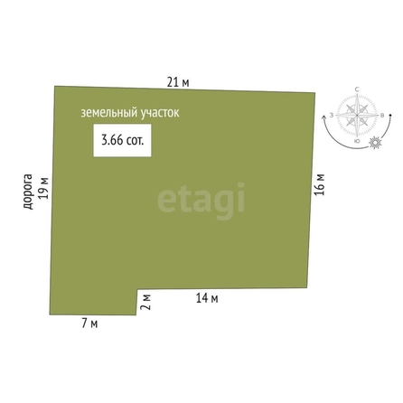 
  Продается дом, 66.5 м², Омск
. Фото 4.