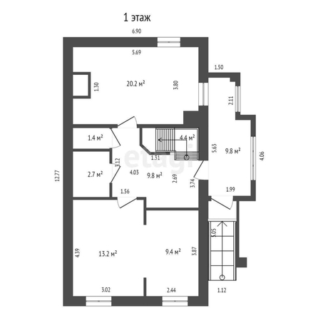 
  Продается дом, 241.9 м², Омск
. Фото 2.