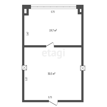 
  Сдается офис, 50.2 м², Линия 24-я ул, д. 59
. Фото 5.