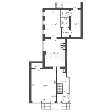 
  Сдается торговая площадь, 110 м², Сулеймана Стальского ул, д. 6
. Фото 5.