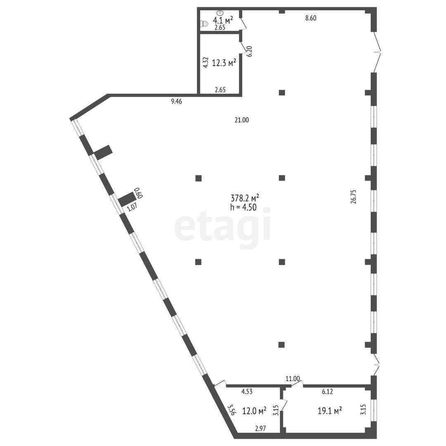 
  Продается универсальное помещение, 425.7 м², Степанца ул
. Фото 5.