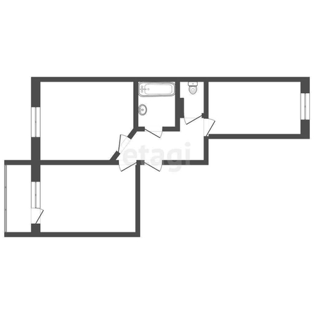
  Продается 2-комн. квартира, 61.1 м², ЖК Регата, дом 11
. Фото 4.