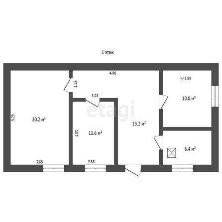 
  Продается дом, 99 м², Омск
. Фото 3.