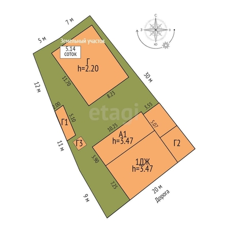 
  Продается дом, 94.5 м², Омск
. Фото 5.