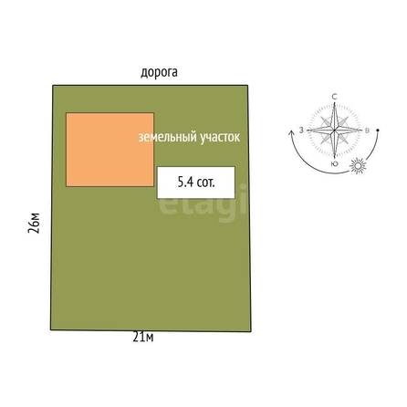 
  Продается дом, 120 м², Калачинск
. Фото 4.