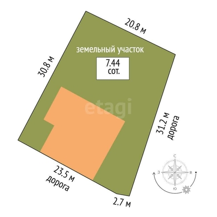 
  Продается дом, 169 м², Омск
. Фото 4.