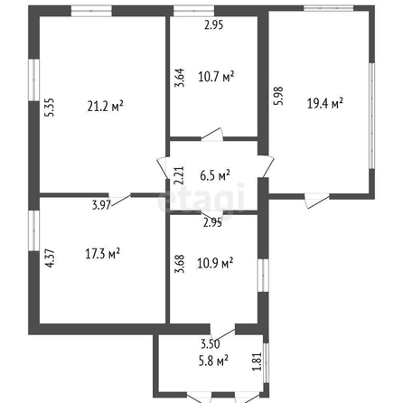 
  Продается дом, 72.4 м², деревня Нейфельд
. Фото 5.