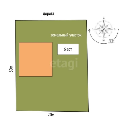 
  Продается дом, 100 м², Омск
. Фото 4.