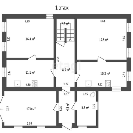 
  Продается дом, 54.7 м², Омск
. Фото 4.