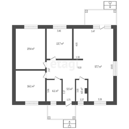 
  Продается дом, 120 м², село Усть-Заостровка
. Фото 4.