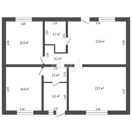 
  Продается дом, 102 м², поселок Магистральный
. Фото 4.