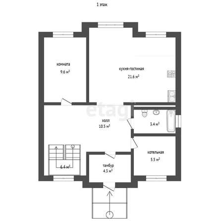
  Продается дом, 135 м², село Троицкое
. Фото 4.
