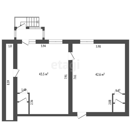 
  Продается универсальное помещение, 100 м², Дмитриева ул, д. 20
. Фото 5.