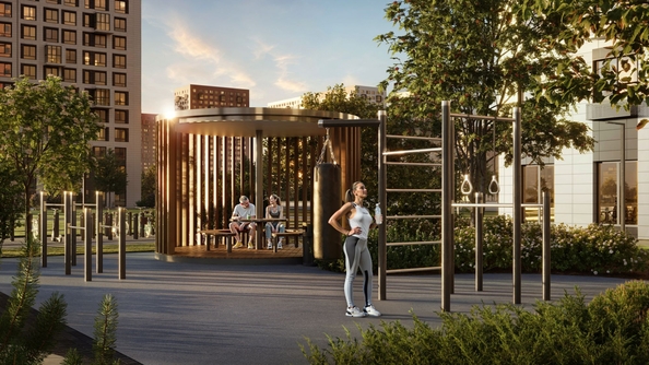 
  Продается 1-комн. квартира, 37.3 м², ЖК Снегири
. Фото 19.