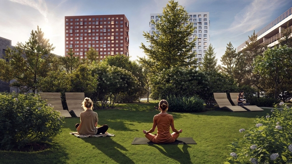 
  Продается студия, 25.9 м², ЖК Снегири
. Фото 18.
