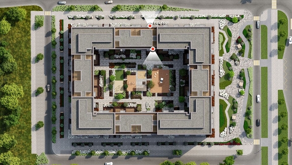 
  Продается 2-комн. квартира, 66.98 м², ЖК Кварталы Драверта, дом 3
. Фото 2.